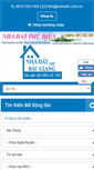 Mobile Screenshot of nhadatbacgiang.net