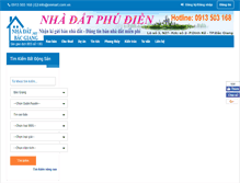 Tablet Screenshot of nhadatbacgiang.net